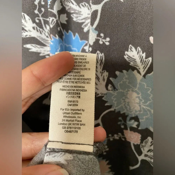 Free People Easy Girl Boho Tunic Floral Top - Picture 11 of 13